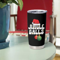 Christmas Jingle Balls Tumbler Cup Funny Xmas Couple Matching - Wonder Print Shop