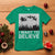 Funny Christmas Santa T Shirt I Want To Believe Sleigh With Reindeers - Wonder Print Shop