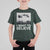 Funny Christmas Santa T Shirt For Kid I Want To Believe Sleigh With Reindeers - Wonder Print Shop