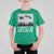 Funny Christmas Santa T Shirt For Kid I Want To Believe Sleigh With Reindeers - Wonder Print Shop