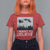 Funny Christmas Santa T Shirt For Women I Want To Believe Sleigh With Reindeers - Wonder Print Shop