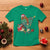 Funny Santa Bigfoot Christmas Tree T Shirt - Wonder Print Shop