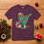 Funny Santa Bigfoot Christmas Tree T Shirt - Wonder Print Shop
