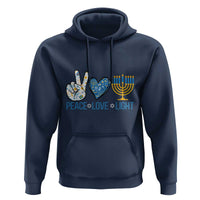 Hanukkah Hoodie Peace Love Light Chanukah Jewish David Star