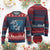 Funny Hanukkah Ugly Christmas Sweater Let's Get Lit Menorah David Star - Wonder Print Shop