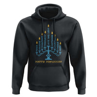Happy Hanukkah Menorah Chanukah Jewish Holiday Hoodie