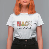 Funny NICU Labor Delivery Nurse Christmas Christmas Tree T Shirt For Women - Wonder Print Shop