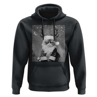 Funny Christmas Santa Grumpy Cat Hoodie
