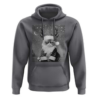 Funny Christmas Santa Grumpy Cat Hoodie