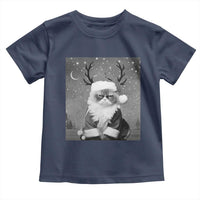 Funny Christmas Santa Grumpy Cat Toddler T Shirt