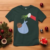 Funny NICU Labor Delivery Nurse Christmas Santa Black Baby T Shirt - Wonder Print Shop