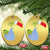 Funny NICU Labor Delivery Nurse Xmas Santa Green Baby Christmas Ornament - Wonder Print Shop