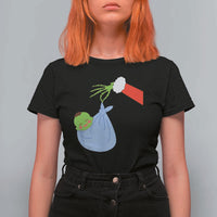 Funny NICU Labor Delivery Nurse Christmas Santa Green Baby T Shirt For Women - Wonder Print Shop