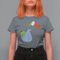 Funny NICU Labor Delivery Nurse Christmas Santa Green Baby T Shirt For Women - Wonder Print Shop
