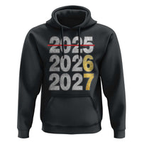 Funny 67 New Year Hoodie Happy New Year 2026 2027 Six Seven Meme Faux Glitter Effect Printed - Wonder Print Shop