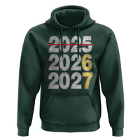 Funny 67 New Year Hoodie Happy New Year 2026 2027 Six Seven Meme Faux Glitter Effect Printed - Wonder Print Shop
