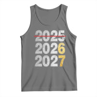 Funny 67 New Year Tank Top Happy New Year 2026 2027 Six Seven Meme Faux Glitter Effect Printed - Wonder Print Shop