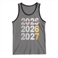 Funny 67 New Year Tank Top Happy New Year 2026 2027 Six Seven Meme Faux Glitter Effect Printed - Wonder Print Shop