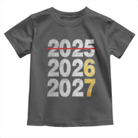 Funny 67 New Year Toddler T Shirt Happy New Year 2026 2027 Six Seven Meme Faux Glitter Effect Printed - Wonder Print Shop