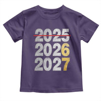 Funny 67 New Year Toddler T Shirt Happy New Year 2026 2027 Six Seven Meme Faux Glitter Effect Printed - Wonder Print Shop