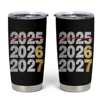 Funny 67 New Year Tumbler Cup Happy New Year 2026 2027 Six Seven Meme Faux Glitter Effect Printed - Wonder Print Shop
