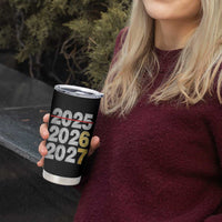 Funny 67 New Year Tumbler Cup Happy New Year 2026 2027 Six Seven Meme Faux Glitter Effect Printed - Wonder Print Shop