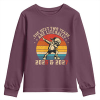 Funny Six Seven 67 New Year Youth Sweatshirt The Next Two Years Are Literally 2026 And 2027 - Wonder Print Shop