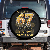 Funny 67 New Years Eve Spare Tire Cover Countdown New Year Party 2026 Six Seven Meme - Wonder Print Shop