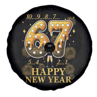 Funny 67 New Years Eve Spare Tire Cover Countdown New Year Party 2026 Six Seven Meme - Wonder Print Shop