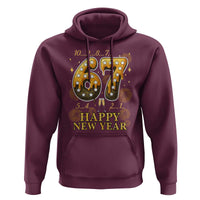 Funny 67 New Years Eve Hoodie Countdown New Year Party 2026 Six Seven Meme - Wonder Print Shop