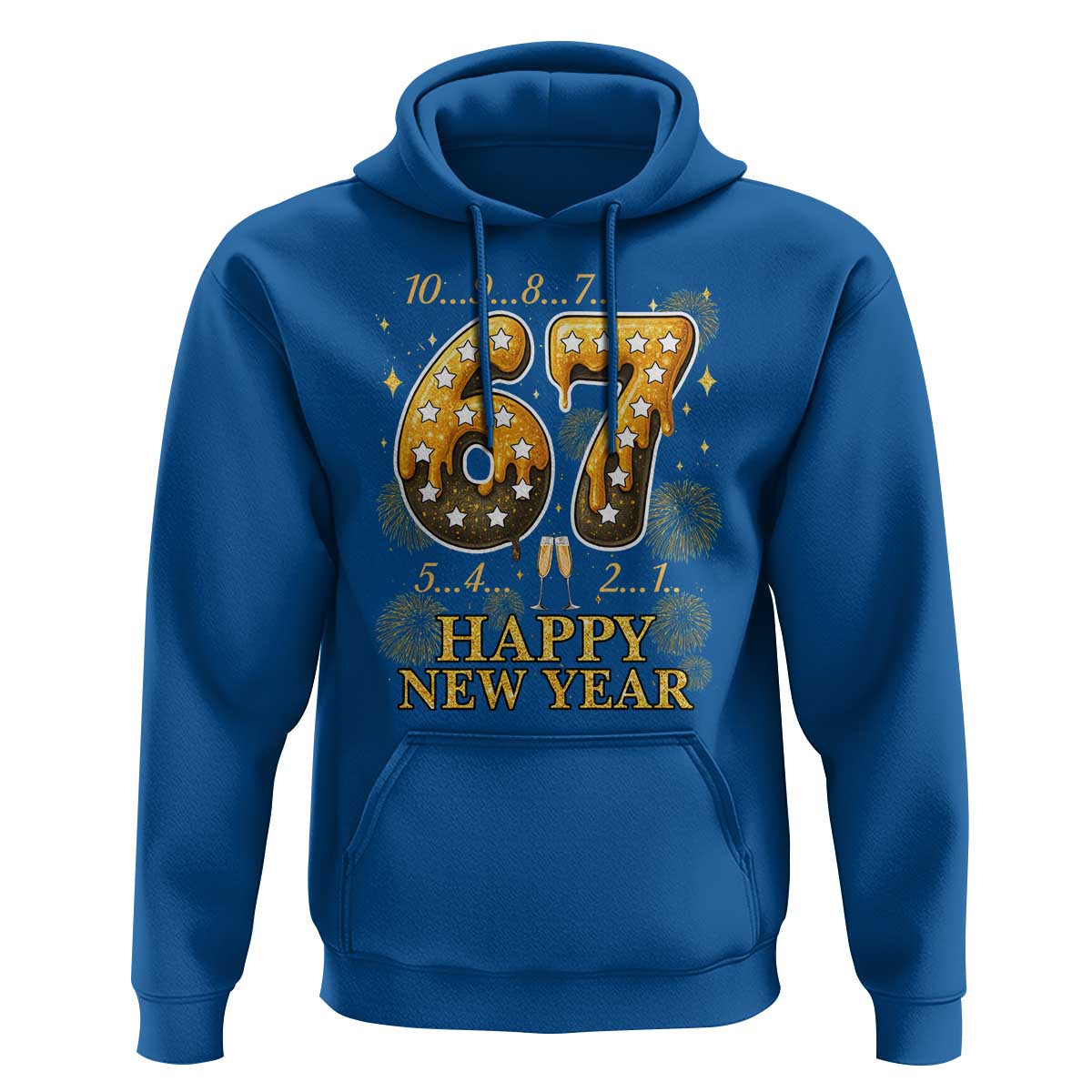 Funny 67 New Years Eve Hoodie Countdown New Year Party 2026 Six Seven Meme - Wonder Print Shop