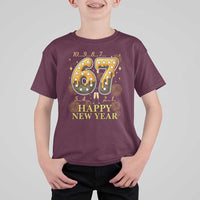 Funny 67 New Years Eve T Shirt For Kid Countdown New Year Party 2026 Six Seven Meme - Wonder Print Shop