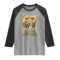 Funny 67 New Years Eve Raglan Shirt Countdown New Year Party 2026 Six Seven Meme - Wonder Print Shop