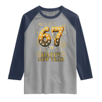 Funny 67 New Years Eve Raglan Shirt Countdown New Year Party 2026 Six Seven Meme - Wonder Print Shop