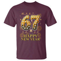 Funny 67 New Years Eve T Shirt Countdown New Year Party 2026 Six Seven Meme - Wonder Print Shop