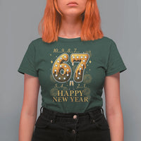 Funny 67 New Years Eve T Shirt For Women Countdown New Year Party 2026 Six Seven Meme - Wonder Print Shop