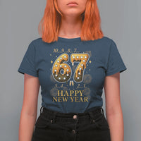Funny 67 New Years Eve T Shirt For Women Countdown New Year Party 2026 Six Seven Meme - Wonder Print Shop