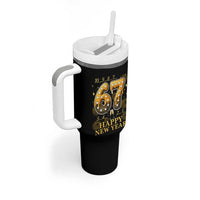 Funny 67 New Years Eve Tumbler With Handle Countdown New Year Party 2026 Six Seven Meme - Wonder Print Shop