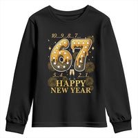 Funny 67 New Years Eve Youth Sweatshirt Countdown New Year Party 2026 Six Seven Meme - Wonder Print Shop