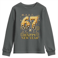 Funny 67 New Years Eve Youth Sweatshirt Countdown New Year Party 2026 Six Seven Meme - Wonder Print Shop