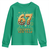 Funny 67 New Years Eve Youth Sweatshirt Countdown New Year Party 2026 Six Seven Meme - Wonder Print Shop