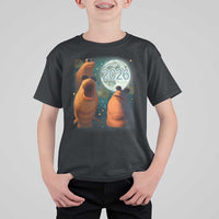 Funny Marcus The Worm New Year T Shirt For Kid Happy New Year 2026 Moon NYE Party - Wonder Print Shop