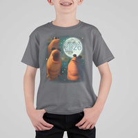 Funny Marcus The Worm New Year T Shirt For Kid Happy New Year 2026 Moon NYE Party - Wonder Print Shop