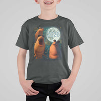 Funny Marcus The Worm New Year T Shirt For Kid Happy New Year 2026 Moon NYE Party - Wonder Print Shop