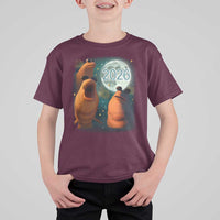 Funny Marcus The Worm New Year T Shirt For Kid Happy New Year 2026 Moon NYE Party - Wonder Print Shop