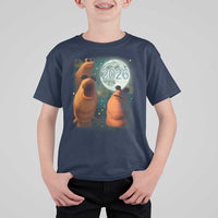 Funny Marcus The Worm New Year T Shirt For Kid Happy New Year 2026 Moon NYE Party - Wonder Print Shop