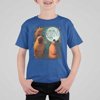 Funny Marcus The Worm New Year T Shirt For Kid Happy New Year 2026 Moon NYE Party - Wonder Print Shop