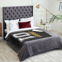 Funny January 01 New Years Eve Party Throw Blanket - Wonder Print Shop