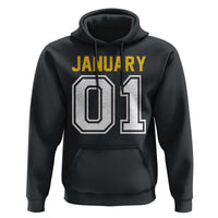 Funny January 01 New Years Eve Party Hoodie - Wonder Print Shop