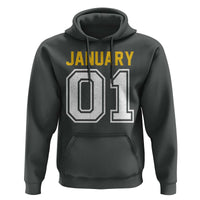 Funny January 01 New Years Eve Party Hoodie - Wonder Print Shop